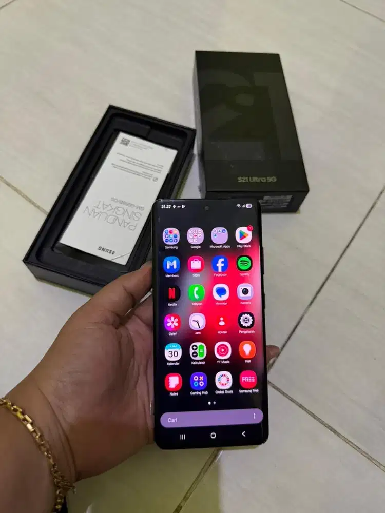 Samsung S21 ULTRA 5G (16/512) RESMI SEIN