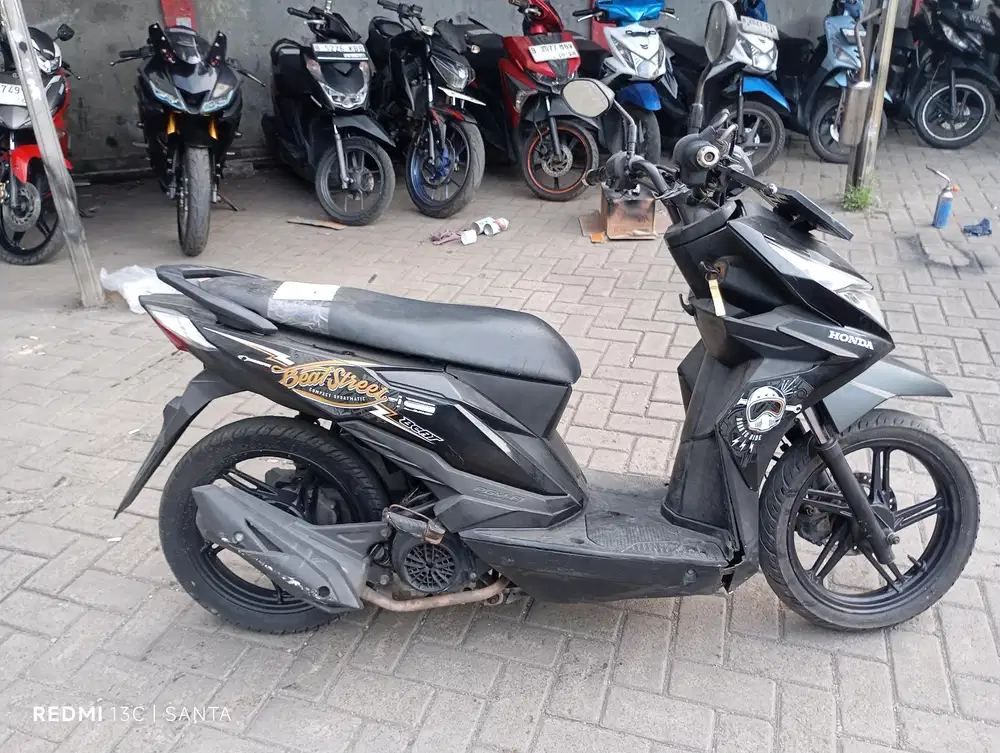 Honda beat street Tahun 2017 Surat Komplit