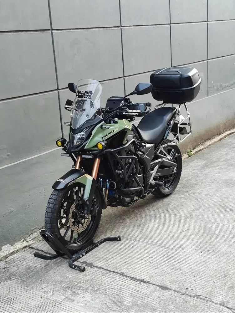 Honda CB500X Tahun 2022 Low ODO Full Paper TT Like New CB 500X CB500 X