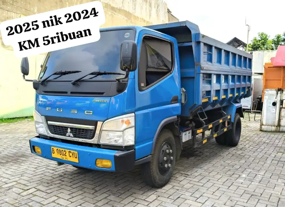 2025 nik 2024 TERMURAH CDD Mitsubishi Colt diesel FE 74 HDN Dumptruck