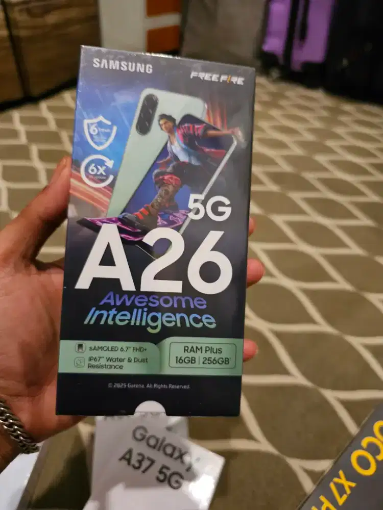 Samsung galaxy a26 garansi resmi segel ram 8/256gb