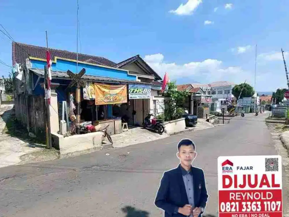 Rumah di jalan Raya  Layungsari
siap huni cocok buat usaha