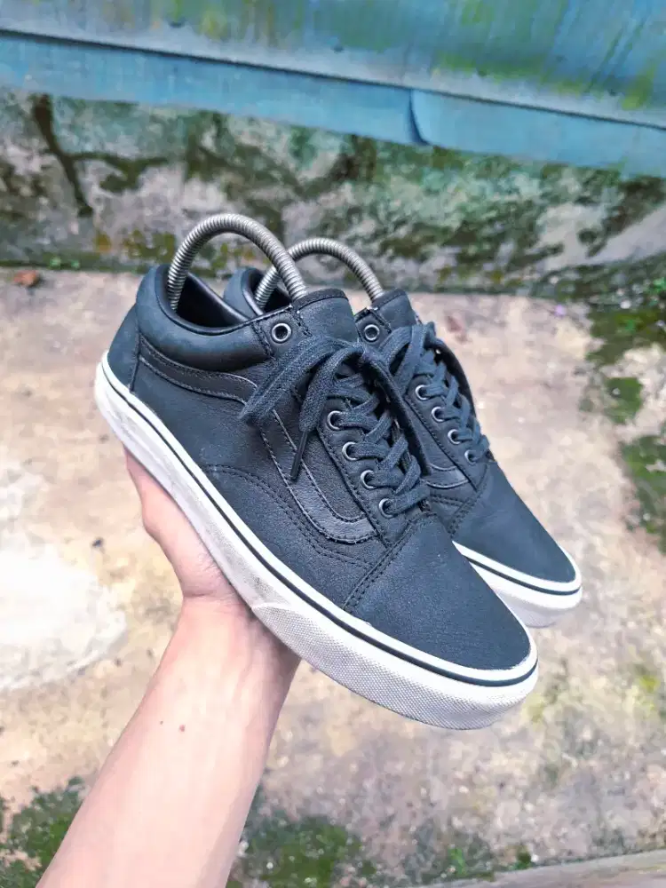 Vans Oldskool blackwhite leather