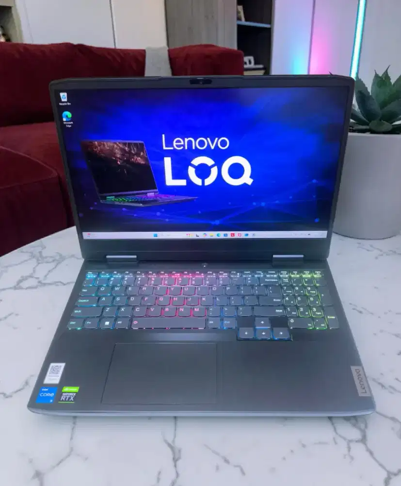 LENOVO LOQ GAMING CORE I5 GEN 12 RTX 3050 RAM 16GB SSD 512GB