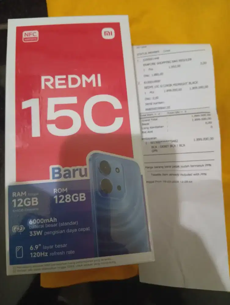 Redmi 15C
6/128