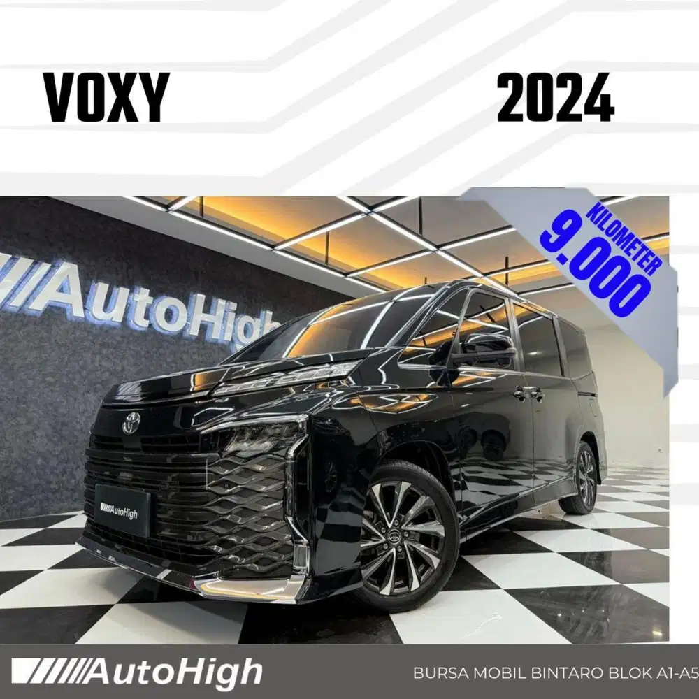 DP10% [Km9.000] Voxy 2024 Black Reg 2025 #AUTOHIGH