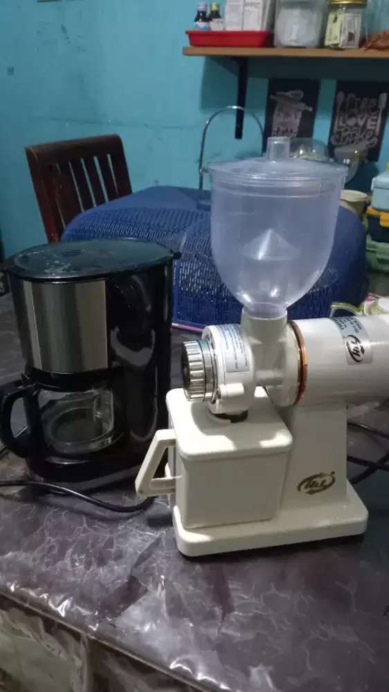 Mesin seduh kopi elektrik coffee & grinder coffee machine