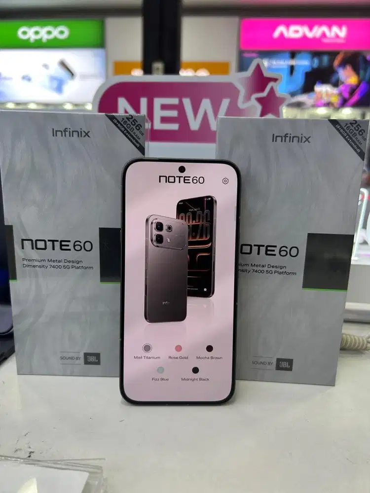 Infinix Note 60 8/256 New||Harga Promo Termurah