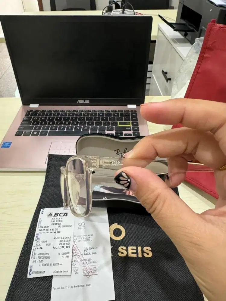 DIJUAL KACAMATA RAYBAN 7241D