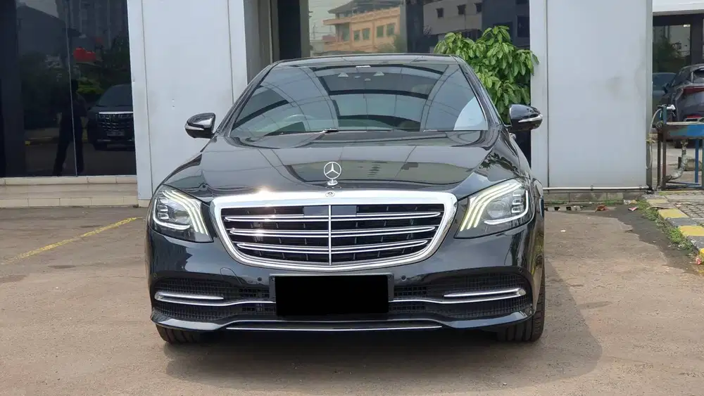 Mercedes Benz Mercy S450 S 450 V222 CKD AT Black On Brown 2018 Low KM