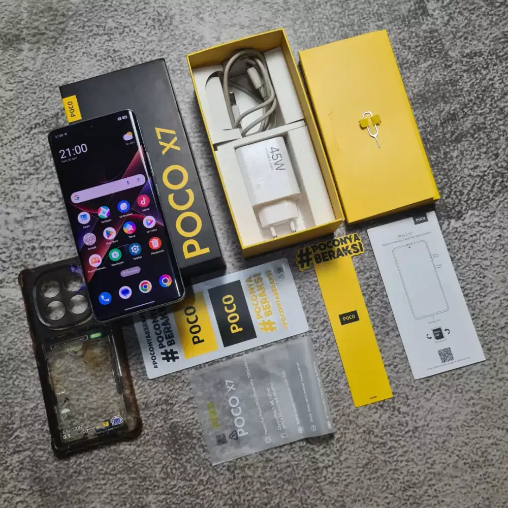 Hp poco X7 5G ram 8/256 NFC mulus