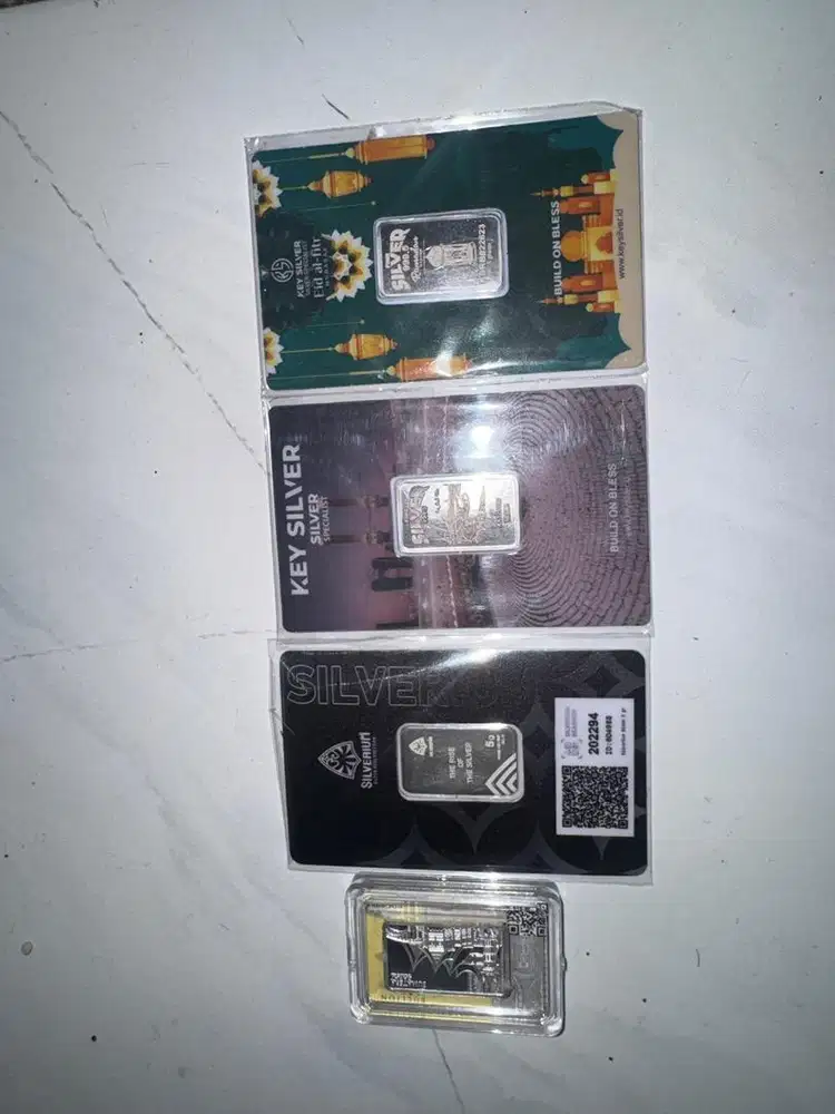 perak batangan total 25 gram