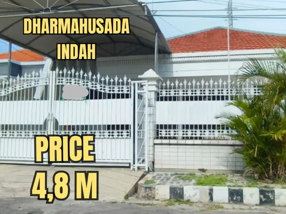 ‼️RUMAH LAMA TERAWAT‼️ RUMAH DHARMAHUSADA INDAH Dekat GALAXY MALL, KERTAJAYA, ITS, MANYAR, Dsb