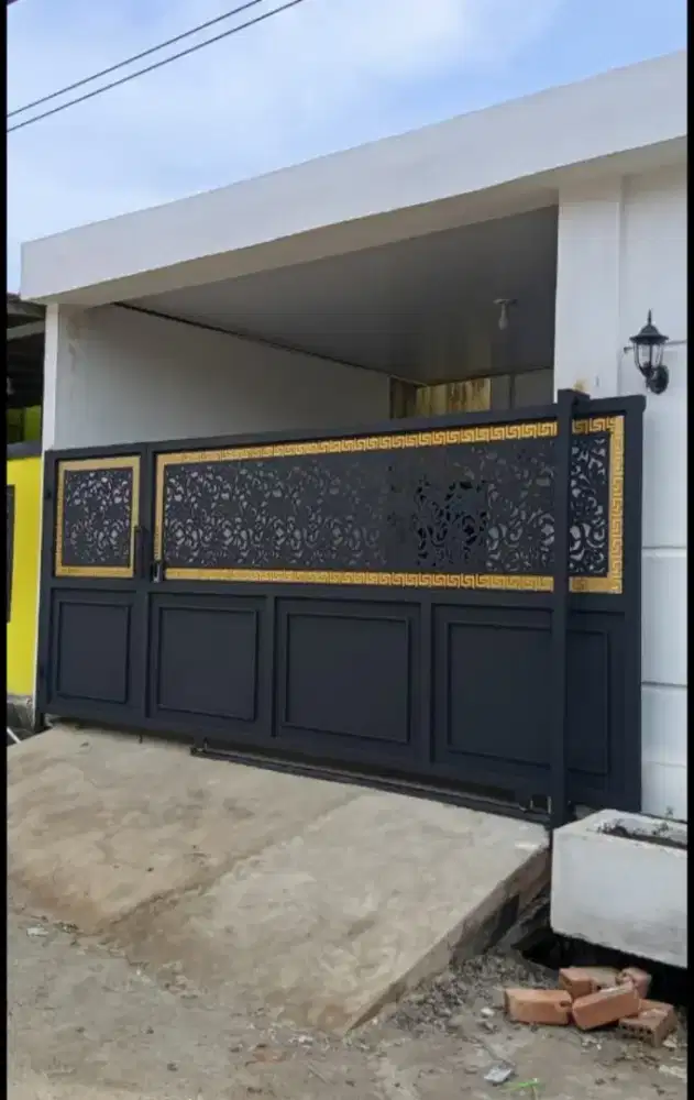 Pagar dorong cutting