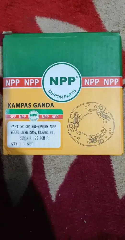 Kampas Ganda KPH Supra X 125 / Karisma / Kirana - Original Baru