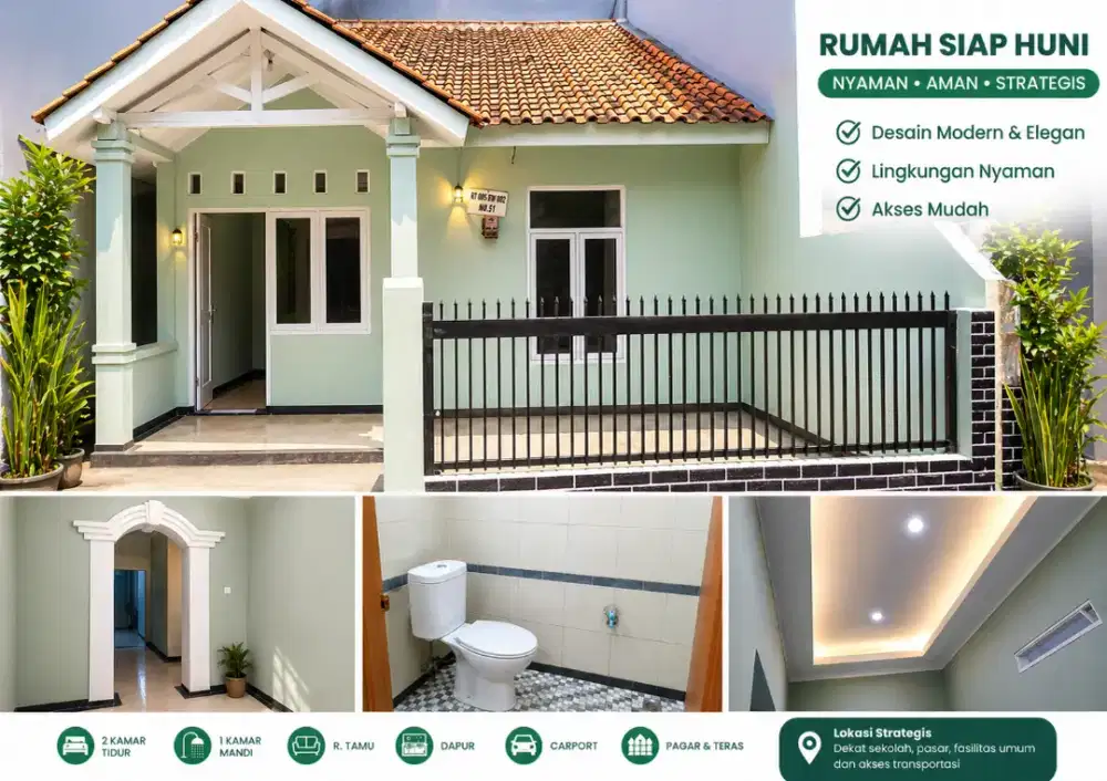 JUAL CEPAT! Rumah Matraman SHM Siap Huni Akses Mobil –1.5 M NEGO