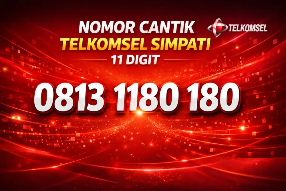 Nomor cantik telkomsel simpati 11 digit minimalis