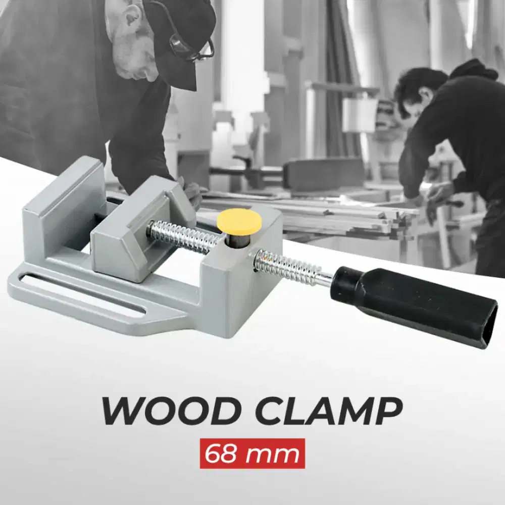 Taffware Penjepit Kayu Serbaguna Clamp Woodworking 68mm
