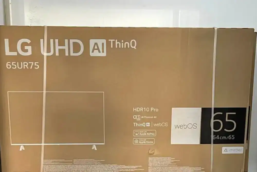 LG 65 INCH MASIH BARU HADIAH PERNIKAHAN