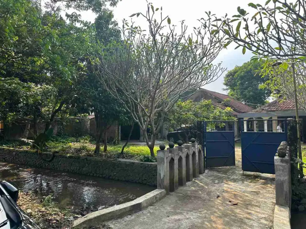 Jual Cepat Sebidang Tanah Kebun Strategis Bonus Rumah di Jalan Raya Bantar Kambing, Rancabungur - Bogor