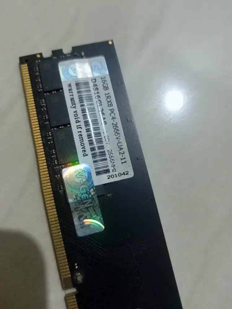 RAM DDR4 16 GB PC-2666V