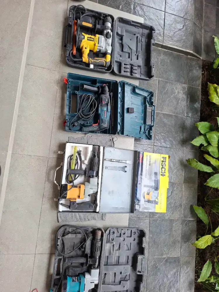 Alat Drill hammer Bor Beton, Cor