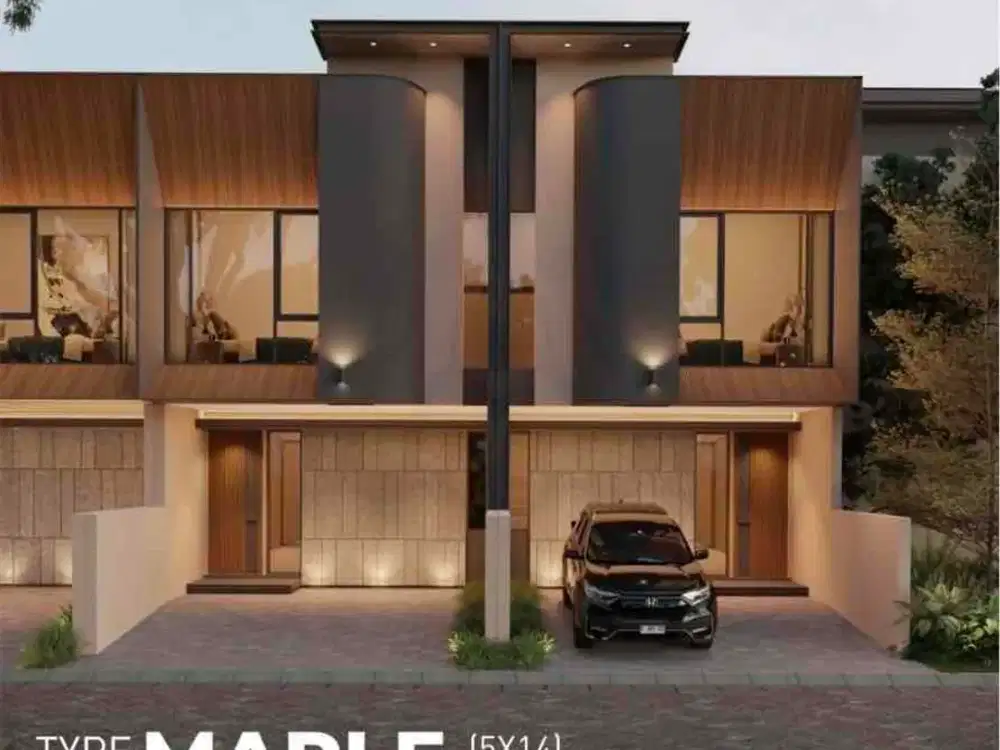 Rumah dijual Rungkut Asri Tengah The square rungkut Maple