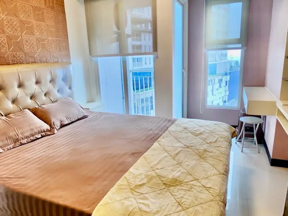 DISEWAKAN APARTEMENT AMOR STUDIO LT10 FURNISH PAKUWON CITY MALL