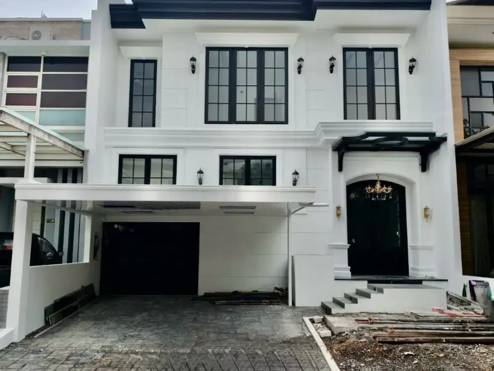 DIJUAL RUMAH BARU THE MANSION PAKUWON INDAH 3.5LT 4KT AMERICAN MODERN