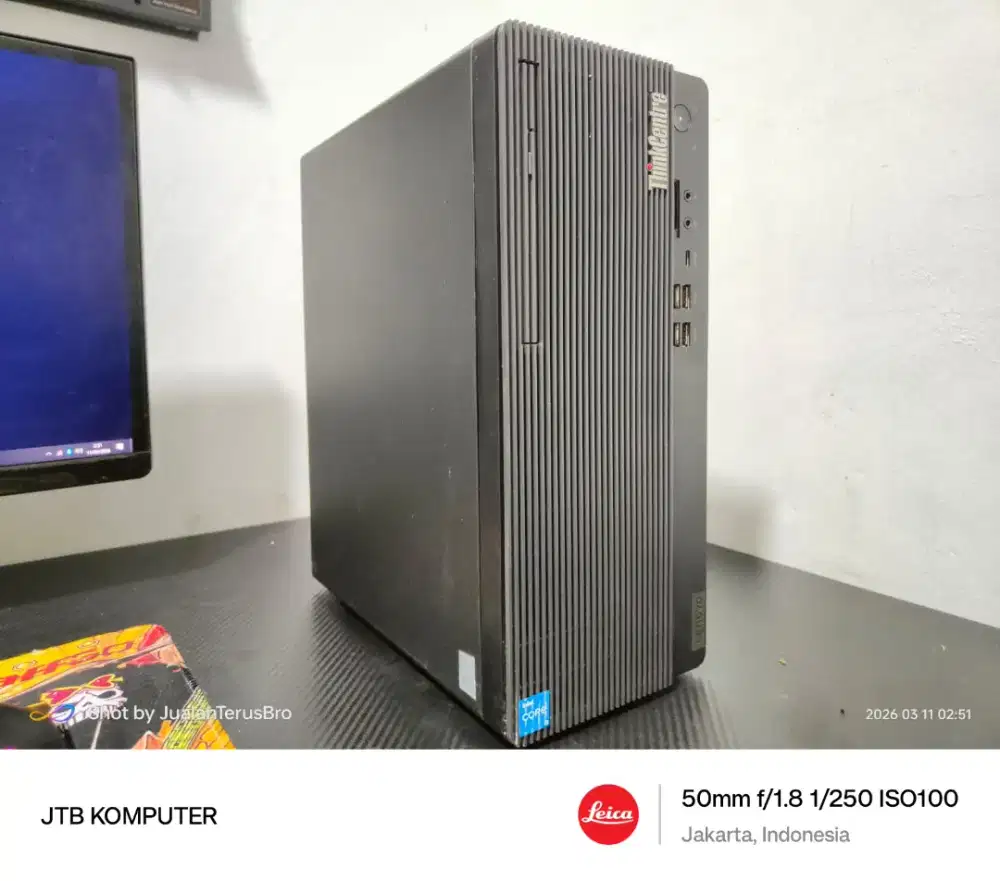CPU PC LENOVO INTEL i5 12400F VGA RTX 4060 8GB RAM 16GB SSD 512GB NVME