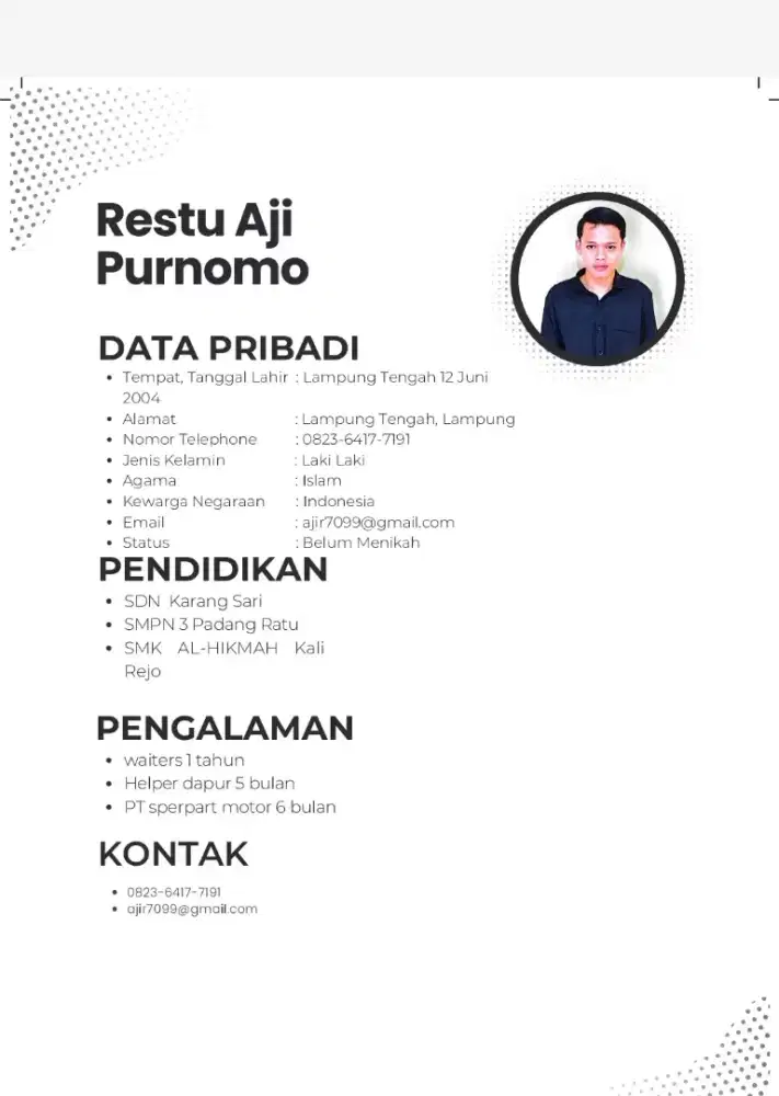 Cari lowongan kerja