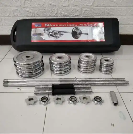 Set Dumbel Barber 50kg