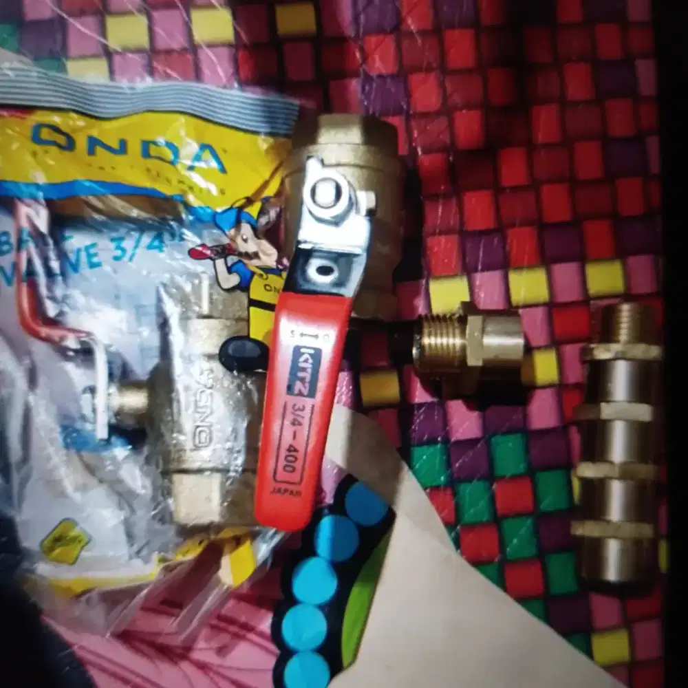 Jual ball valve kuningan