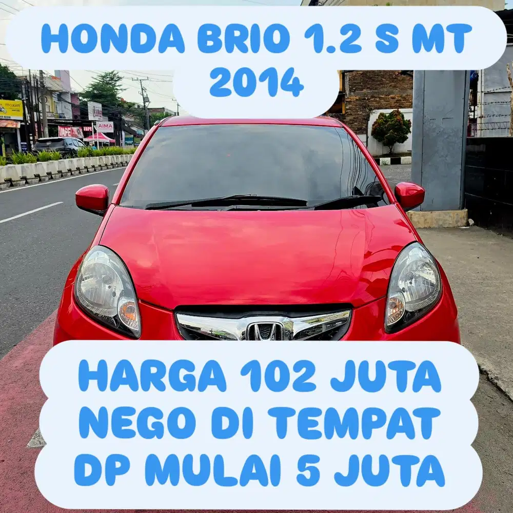 Honda Brio 2014 DP 5 JUTA