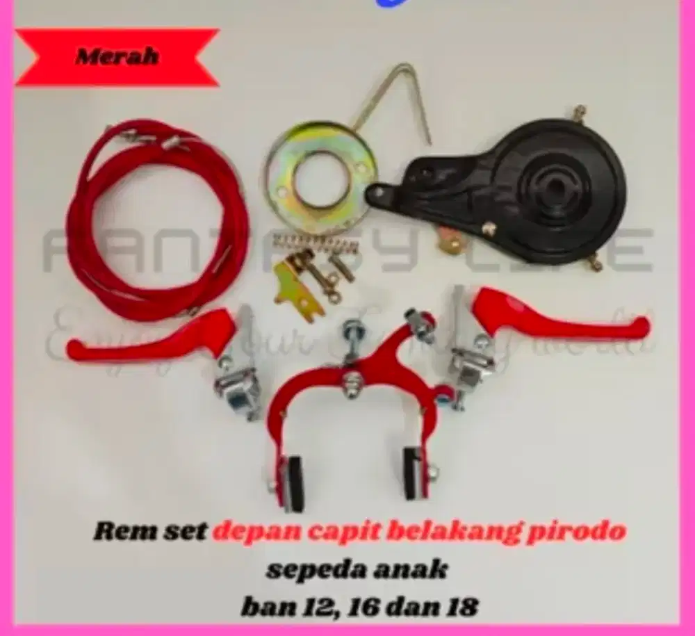 REM SET CAPIT KOMPLIT DEPAN MODEL CAPIT,BELAKANG PIRODO TROMOL 70 MM