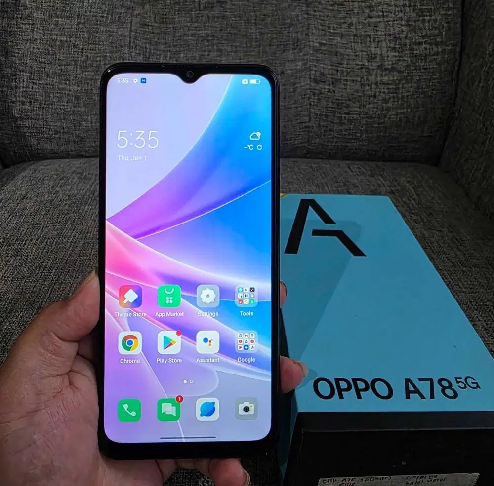 oppo a78 5g ram 8/256 no minus mulus fullset