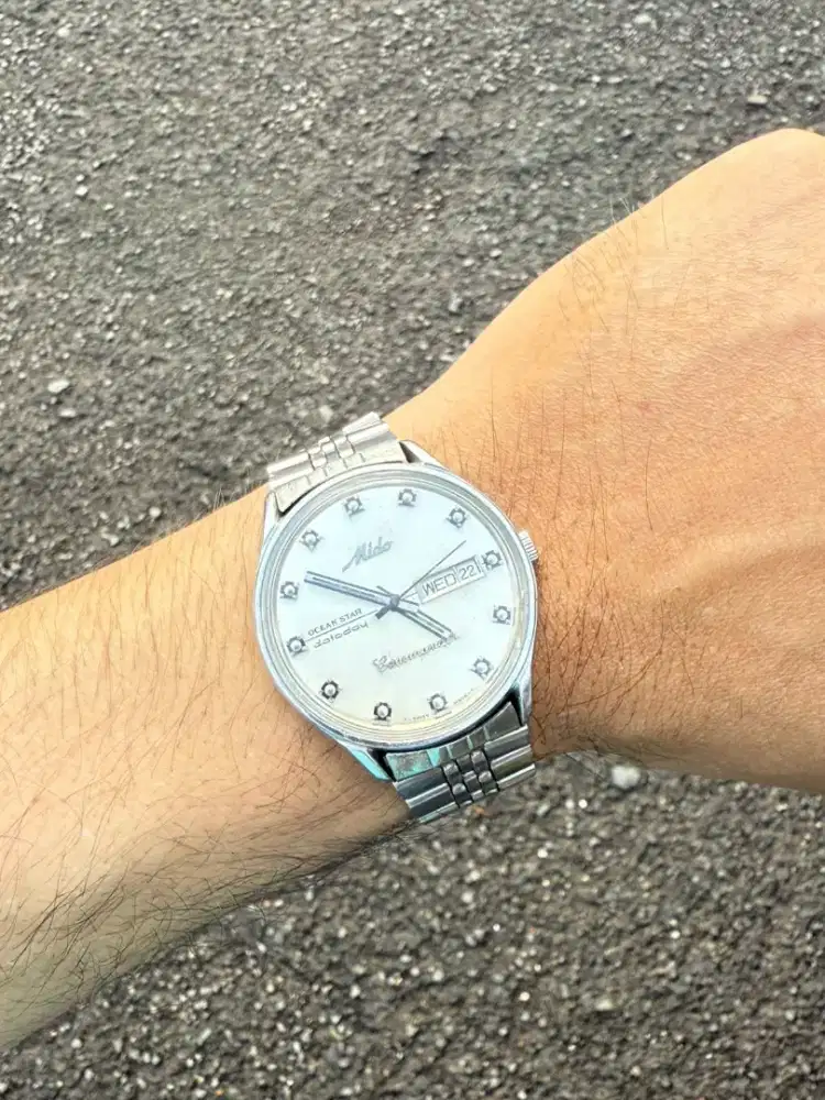 Jam tangan Mido Commander Ocean Star Datoday Original