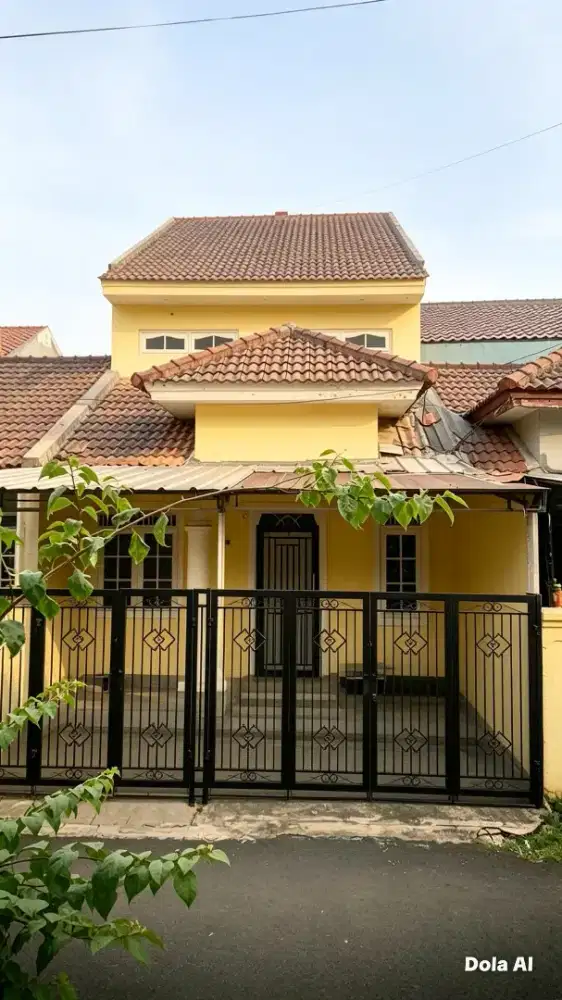 Dsewakan 28.5jt net tahun rumah 2lt lt86m perumahan depok sukmajaya