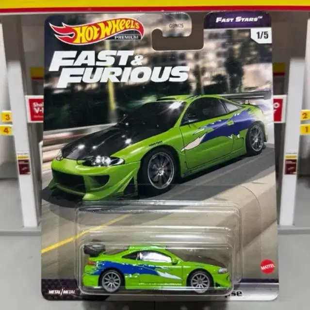 HOT WHEELS PREMIUM MITSUBISHI ECLIPSE (FAST STAR) FAST AND FURIOUS