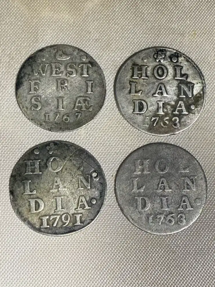 Koin Perak Eropa Asli  Antik