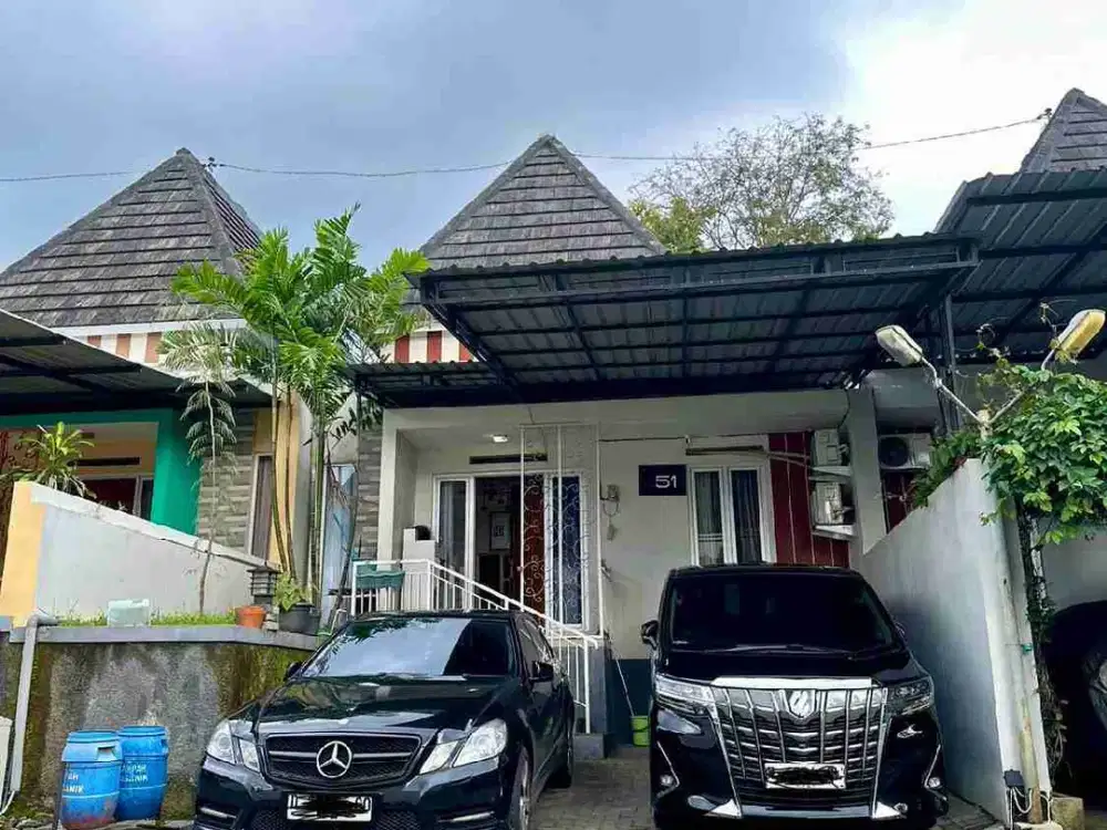Rumah FULL FURNISHED 2 Lt di Cluster Taman Ayodya Sekaran Gunungpati dekat ke UNNES