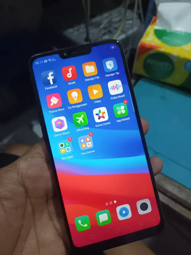 Oppo a3s ram 2/16gb hp aja batangan