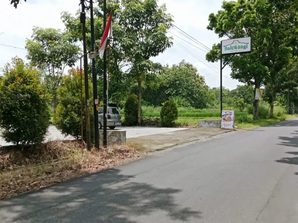 Tanah bagus cocok untuk segala usaha di dekat jalan gito gati