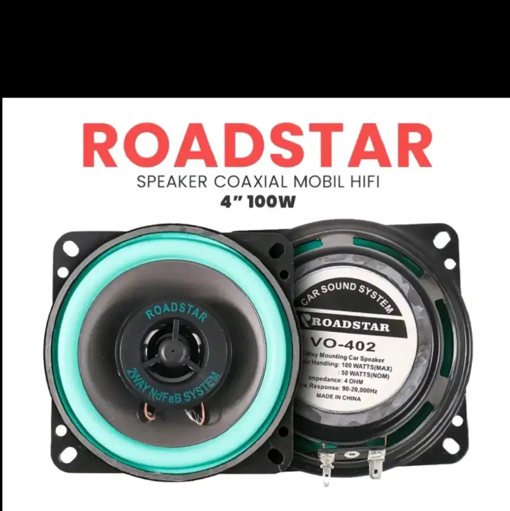 speaker 4 inch mobil