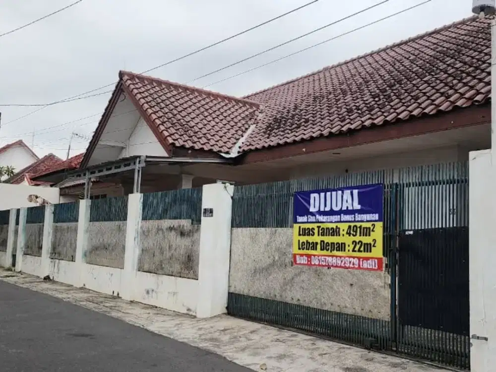 Rumah bagus lokasi sangat strategis di jalan merpati demangan baru
