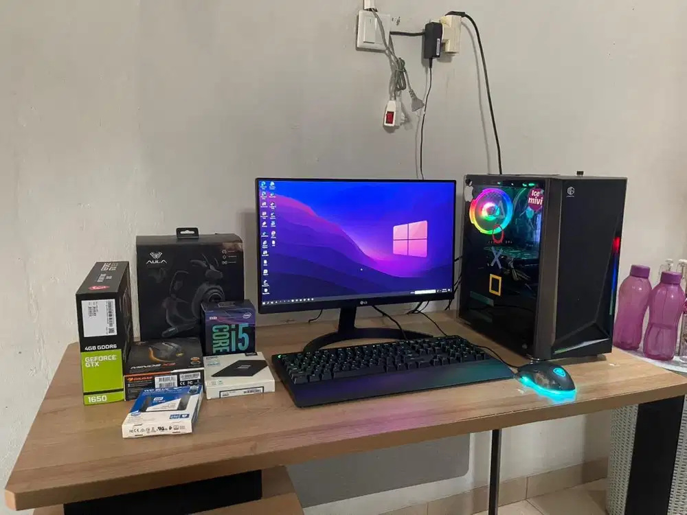 Dijual cepat Komputer gaming intel core i5 ngebutt