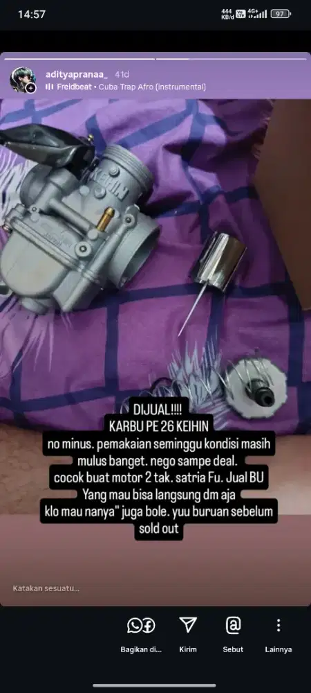 For Sale!!! Karbu PE 26 KEIHIN