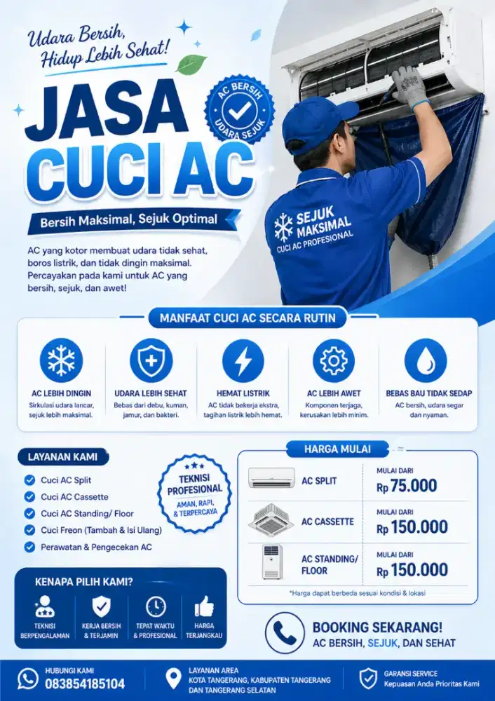 PROMO CUCI AC MURAH