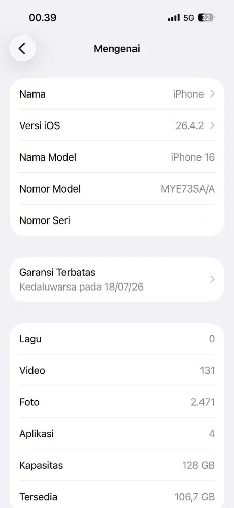 Iphone 16 gdn resmi indo