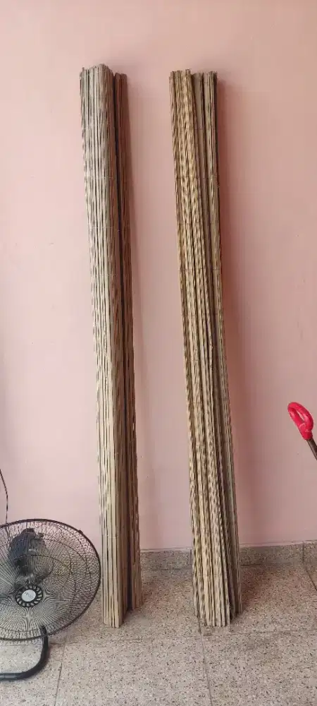 Tirai kayu atau bambu 2meter
